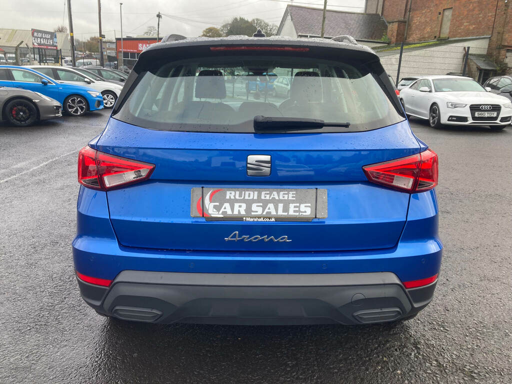 Seat Arona 1.0 Tsi 110 Se Technology Dsg OV71FNA Blue #6