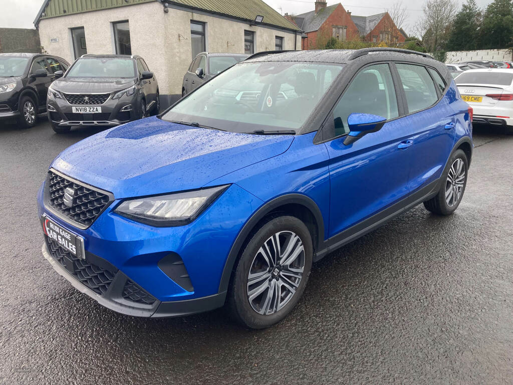 Seat Arona 1.0 Tsi 110 Se Technology Dsg OV71FNA Blue #3