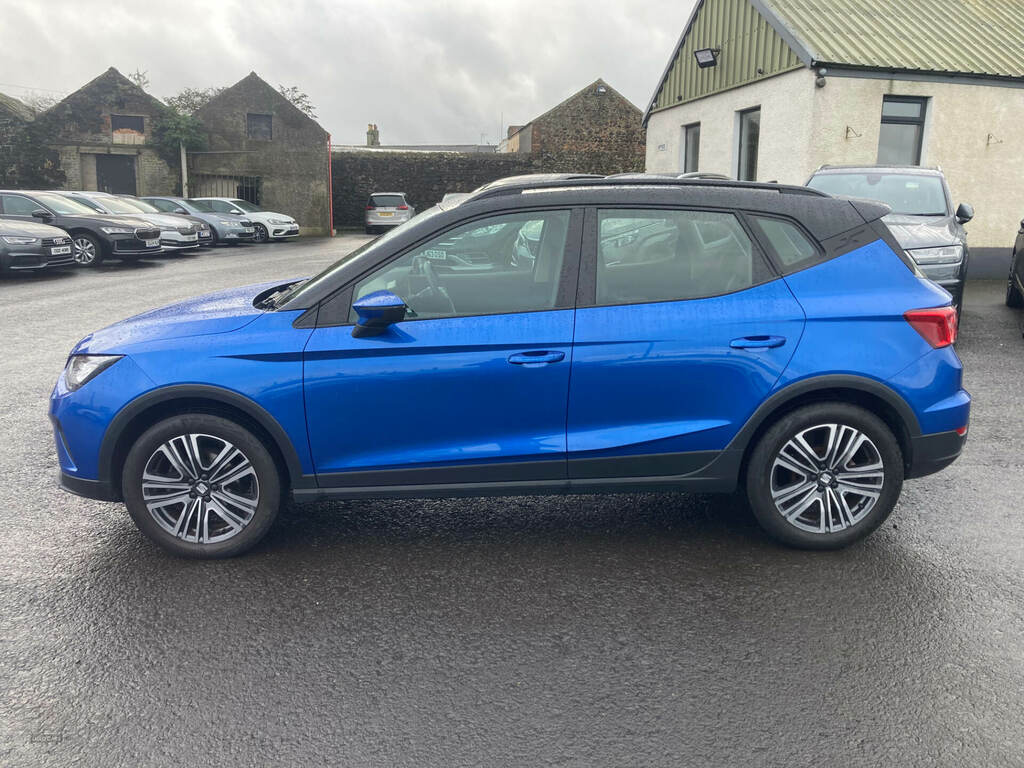 Seat Arona 1.0 Tsi 110 Se Technology Dsg OV71FNA Blue #4