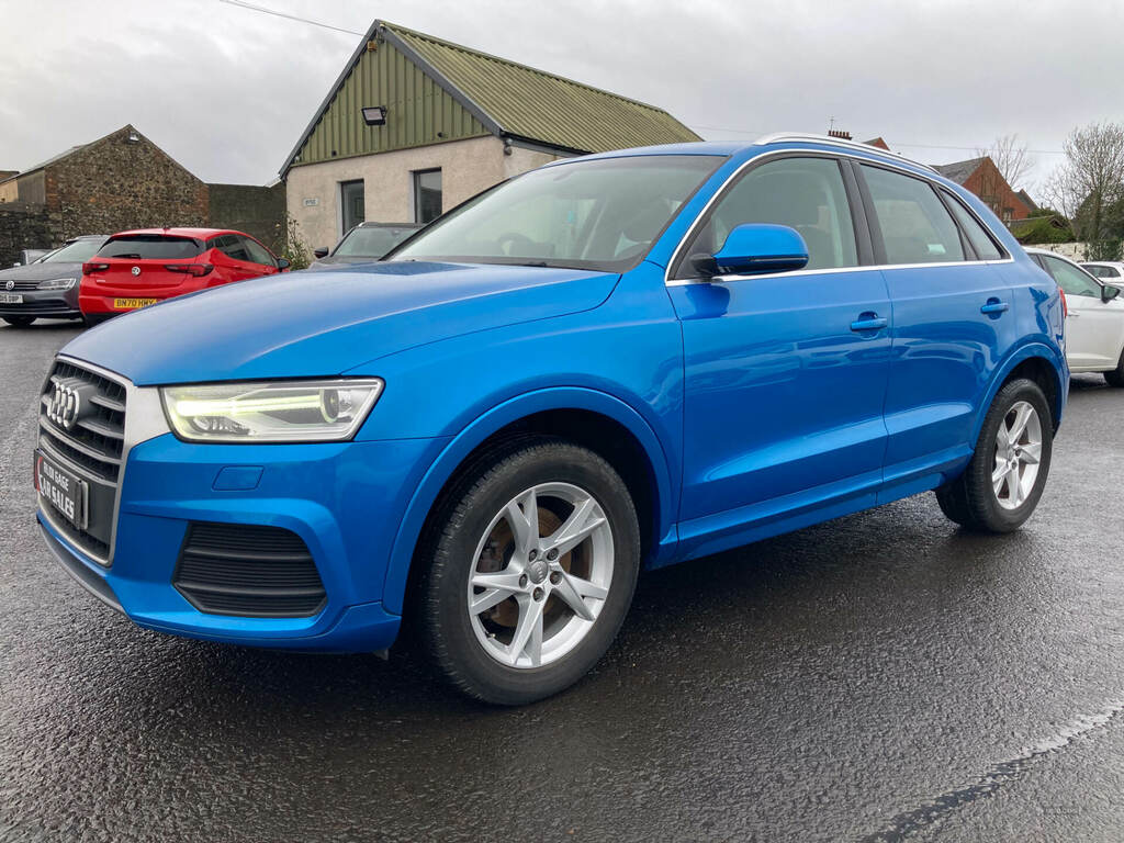 Audi Q3 2.0 Tdi Se YT66FDA Blue #4