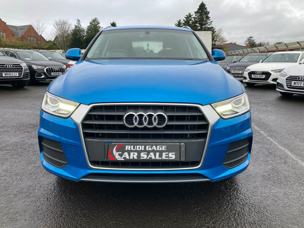Audi Q3 2.0 Tdi Se YT66FDA Blue #3