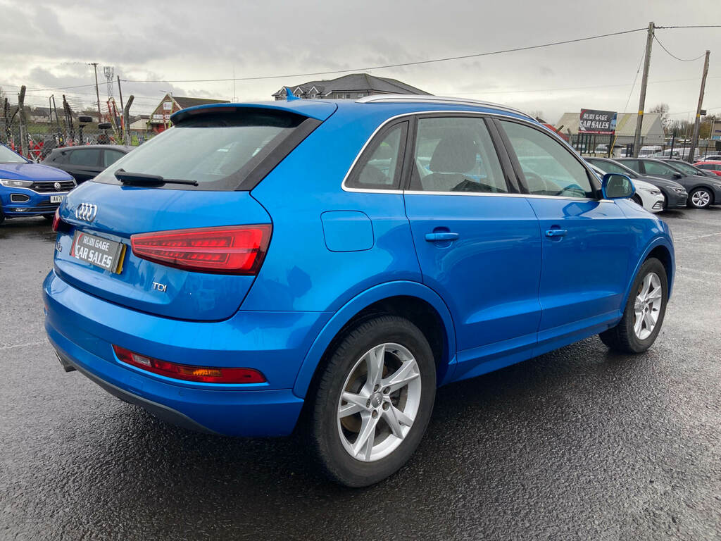 Audi Q3 2.0 Tdi Se YT66FDA Blue #6
