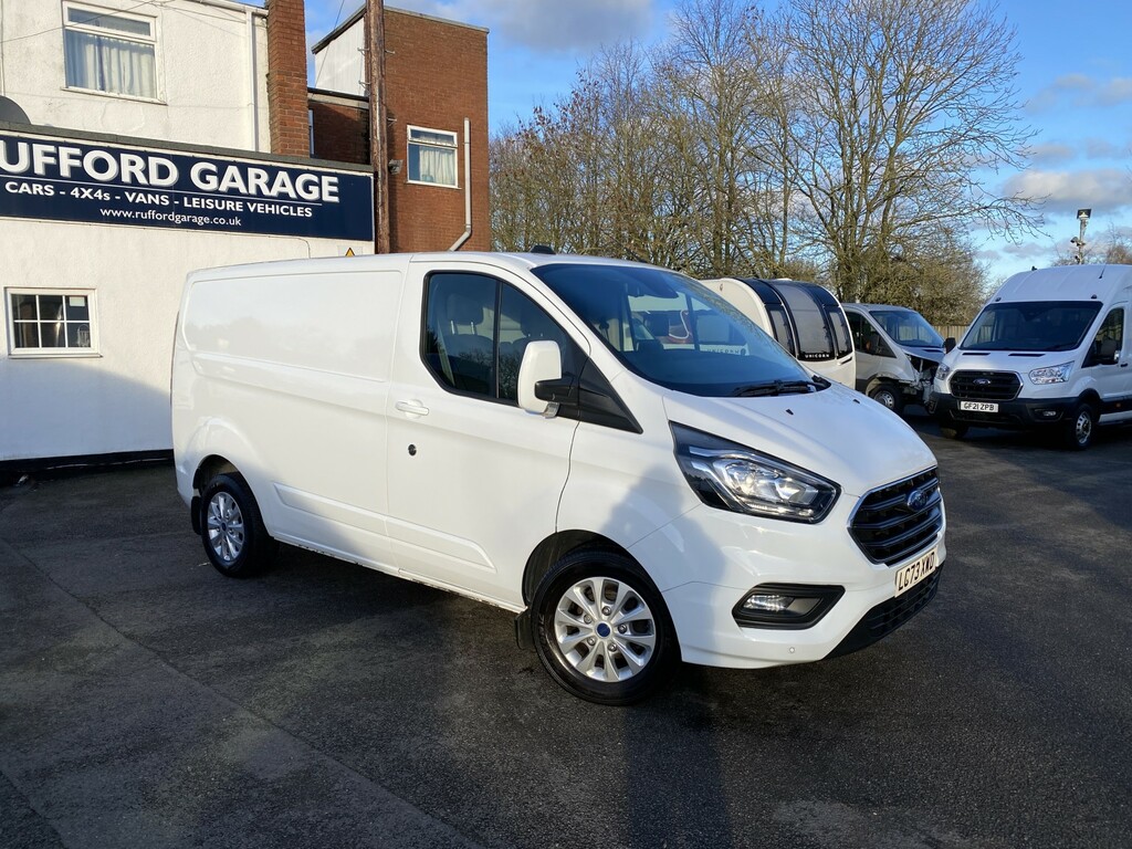 Ford Transit Custom Panel Van 2.0 Transit Custom Limited Van 300 L1 2. LC73XWD White #2