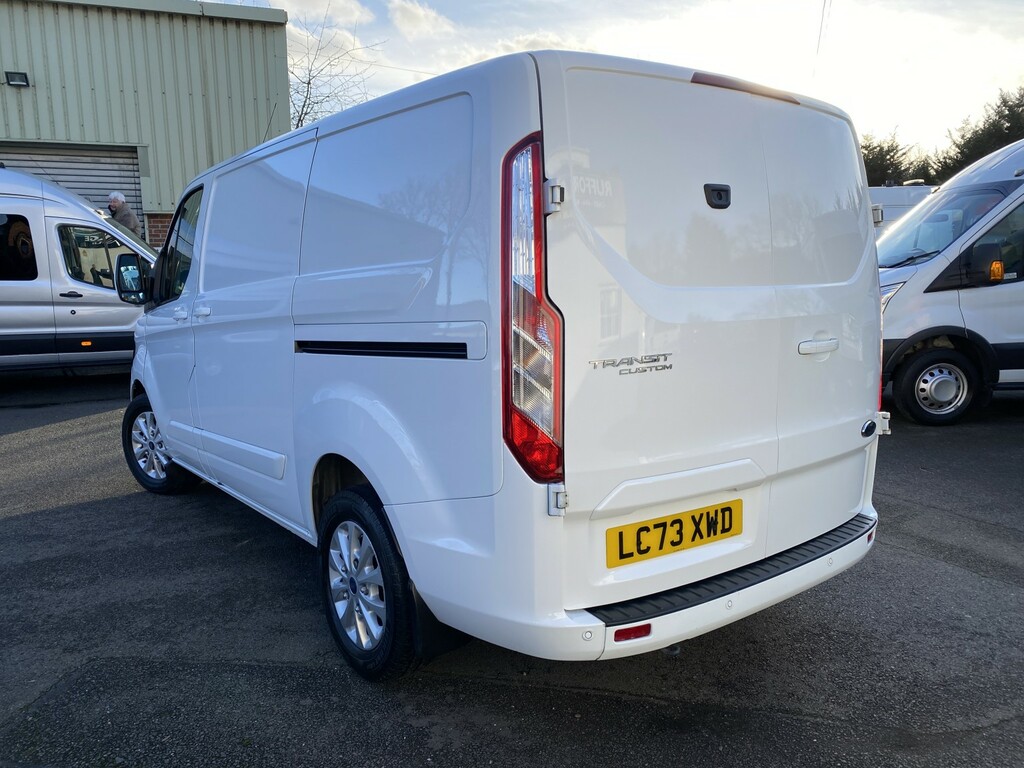 Ford Transit Custom Panel Van 2.0 Transit Custom Limited Van 300 L1 2. LC73XWD White #5