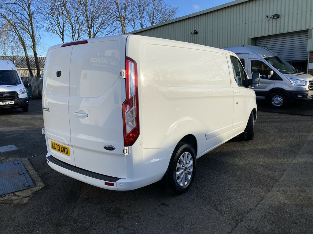 Ford Transit Custom Panel Van 2.0 Transit Custom Limited Van 300 L1 2. LC73XWD White #3