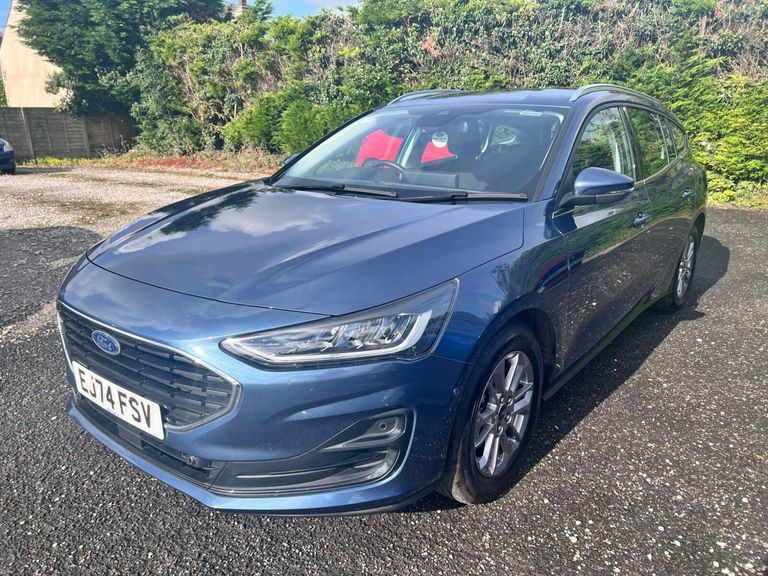 Ford Focus 1.0T Ecoboost Mhev Titanium Dct Euro 6 Ss EJ74FSV Blue #5