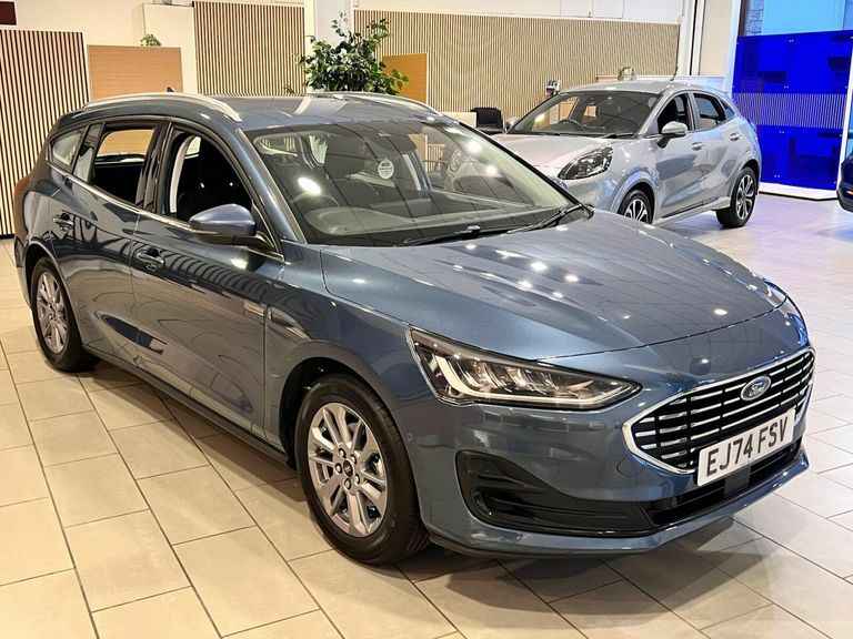 Ford Focus 1.0T Ecoboost Mhev Titanium Dct Euro 6 Ss Blue