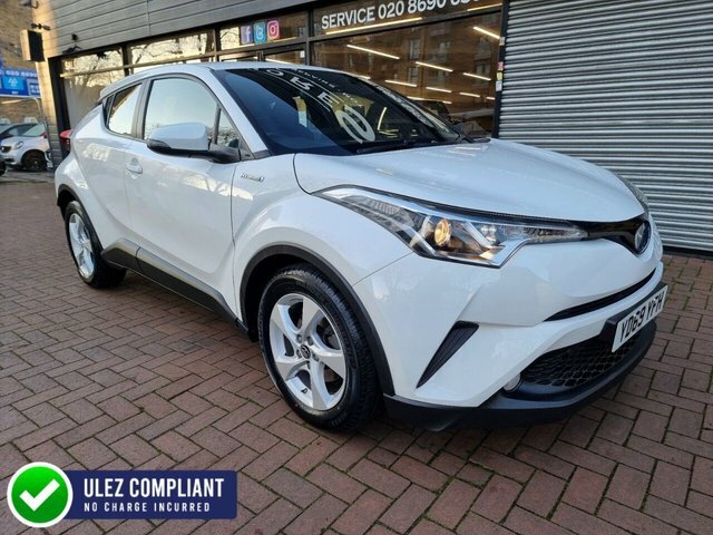 Toyota C-Hr 2019 1.8 Vvt-h Icon Suv Hybrid Cvt Euro White