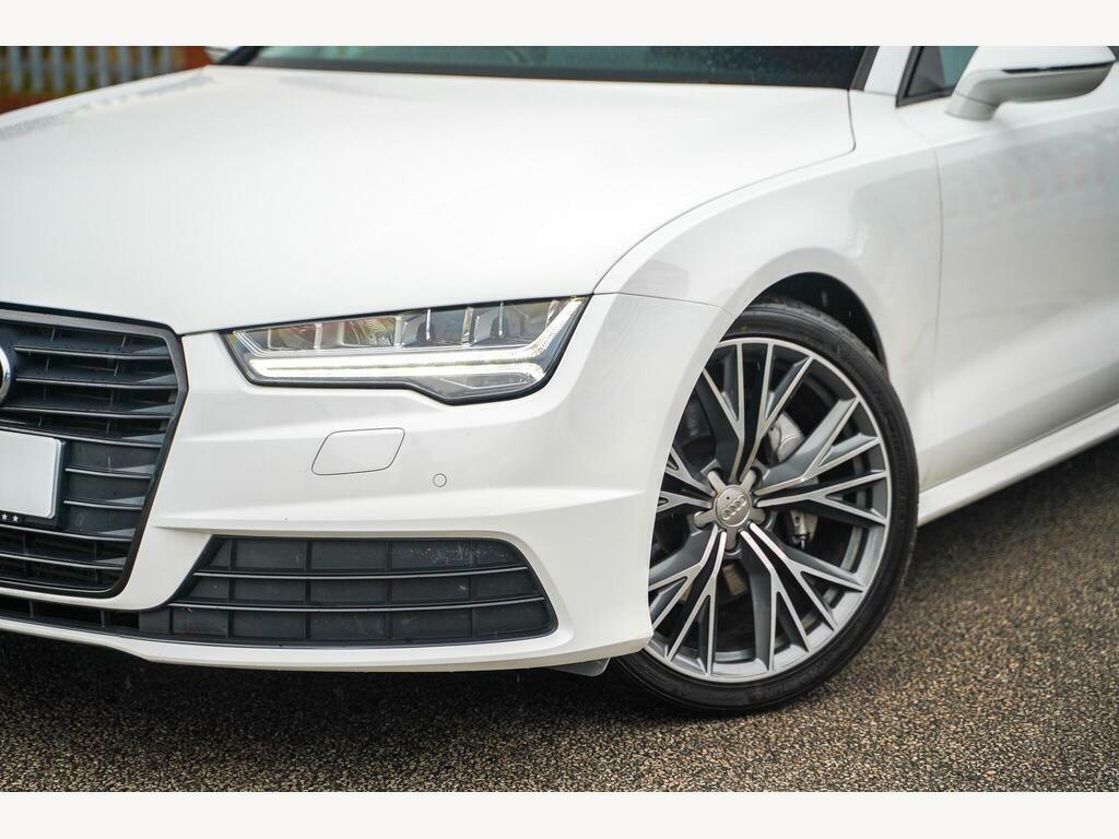 Audi A7 3.0 Tdi V6 Se Executive Sportback S Tronic Quattro White #4