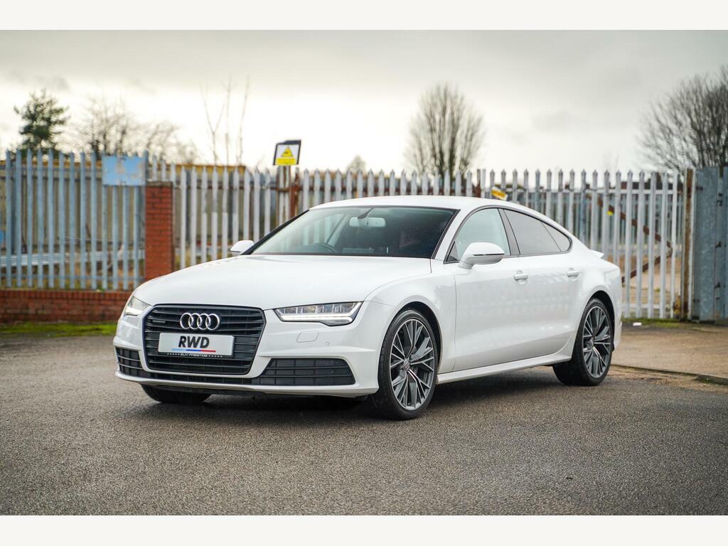 Audi A7 3.0 Tdi V6 Se Executive Sportback S Tronic Quattro White #2