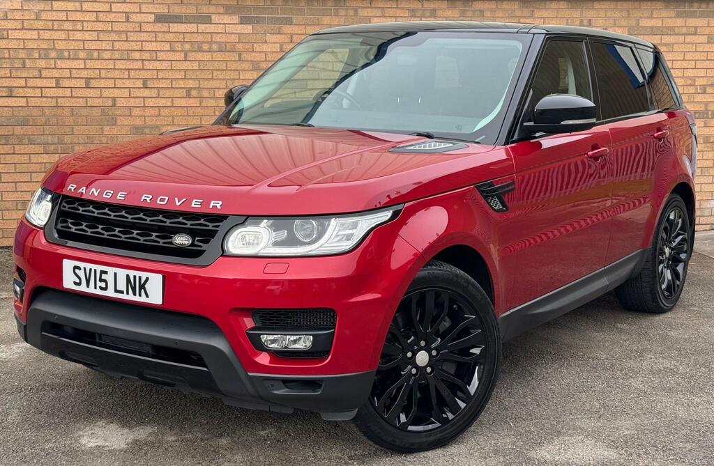 Land Rover Range Rover Sport 3.0 Sd V6 Hse Dynamic 4Wd Euro 5 Ss Red