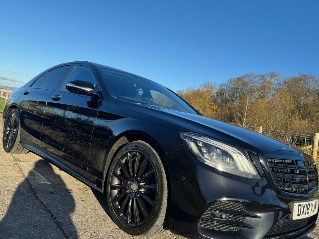 Mercedes-Benz S Class 2.9L S 350 D Amg Line Premium DX18XJM Black #6