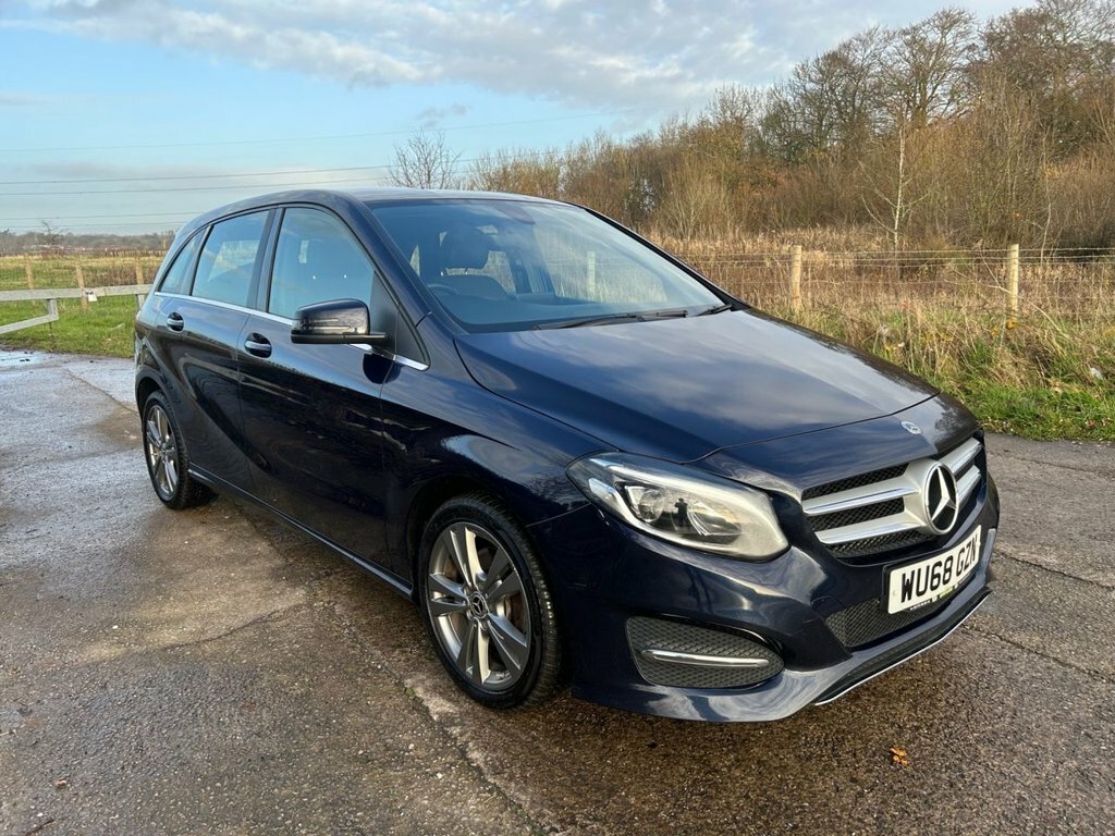 Mercedes-Benz B Class 1.6L Exclusive Edition WU68GZN Blue #4