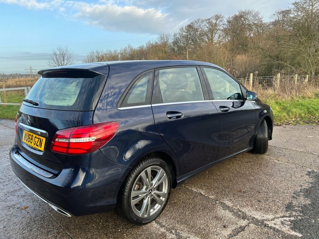 Mercedes-Benz B Class 1.6L Exclusive Edition WU68GZN Blue #6