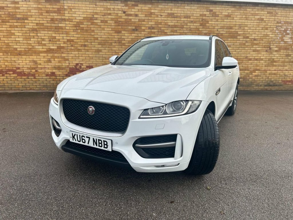 Jaguar F-Pace 2L R-sport KU67NBB White #4