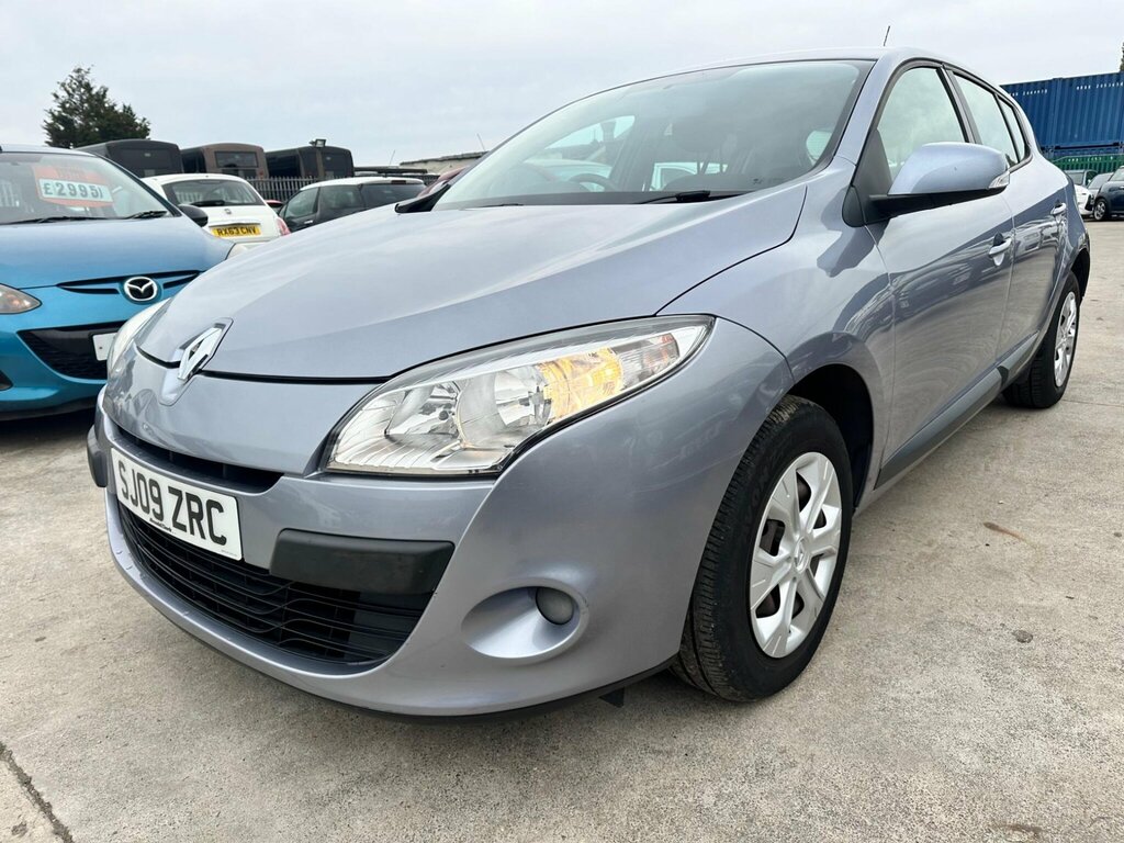Renault Megane 1.6 16V Expression Euro 4 SJ09ZRC Blue #4