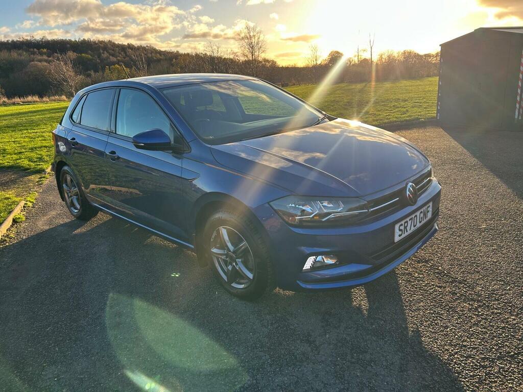 Volkswagen Polo Hatchback 1.0 Tsi Match Dsg Euro 6 Ss 2020 Blue