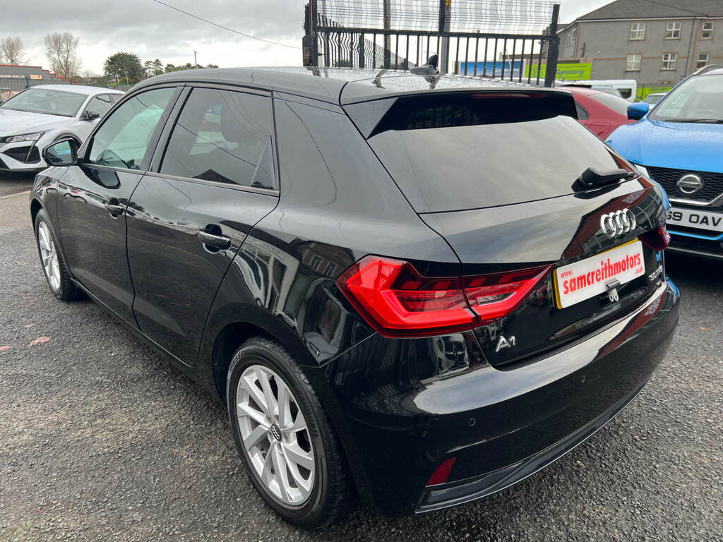 Audi A1 30 Tfsi Sport S Tronic LD19NCA Black #3