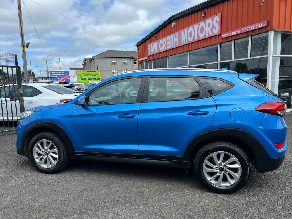 Hyundai Tucson 1.6 Gdi Blue Drive Se 2Wd SM18XAU Blue #4