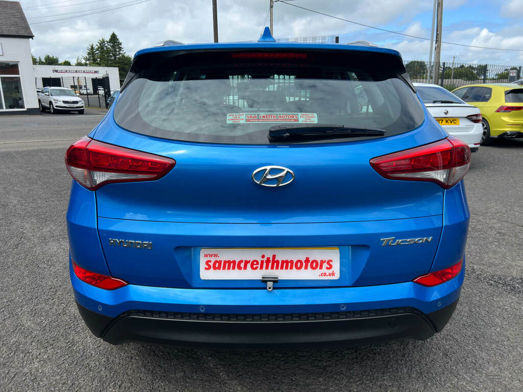 Hyundai Tucson 1.6 Gdi Blue Drive Se 2Wd SM18XAU Blue #6