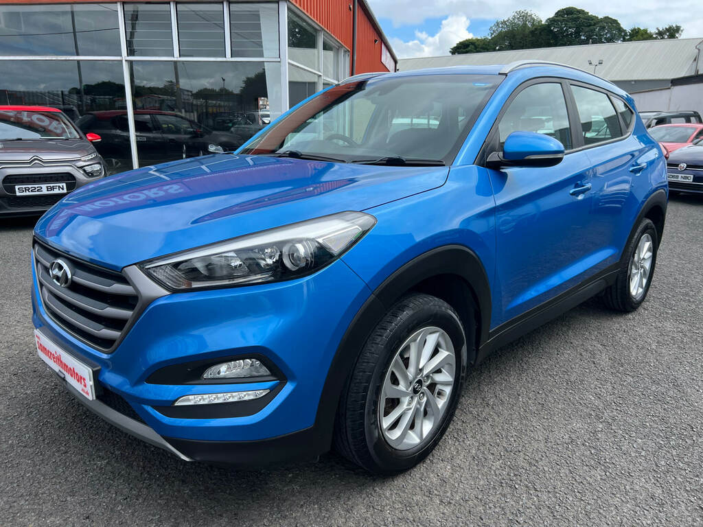 Hyundai Tucson 1.6 Gdi Blue Drive Se 2Wd SM18XAU Blue #3