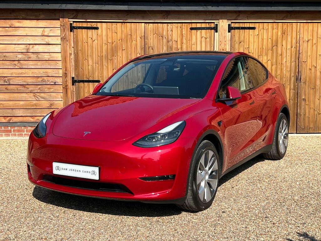 Tesla Model Y Suv Red