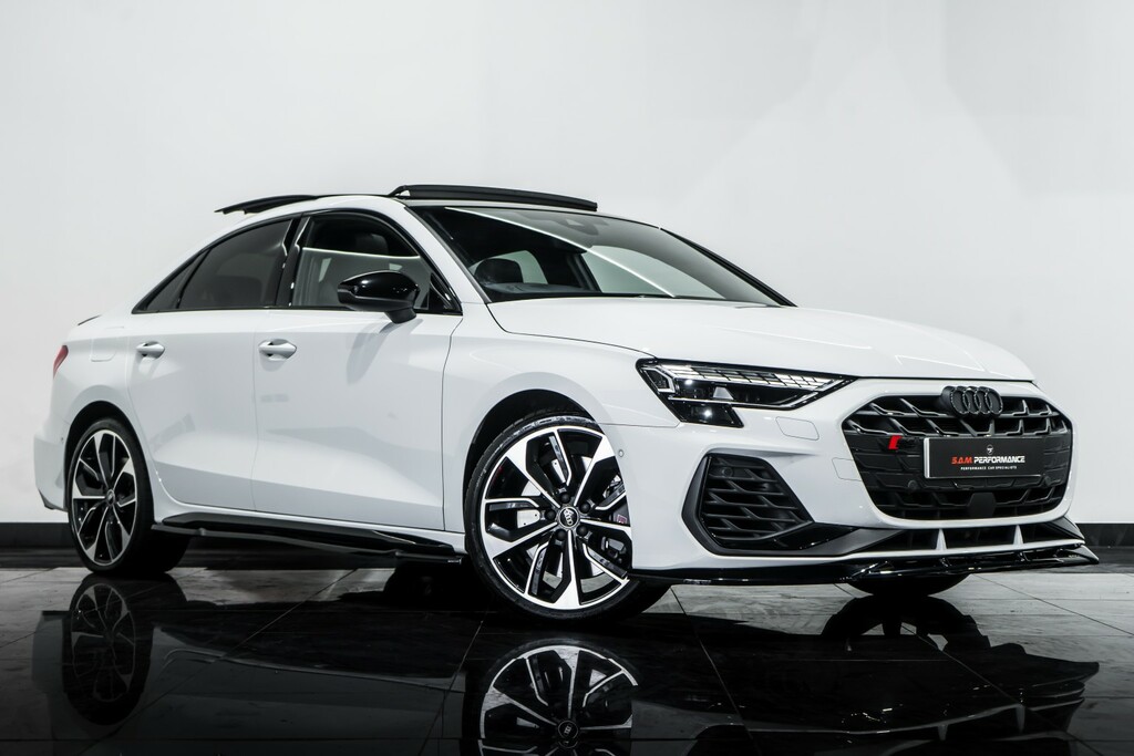 Audi S3 Saloon 2.0 Tfsi Black Edition 202424 White