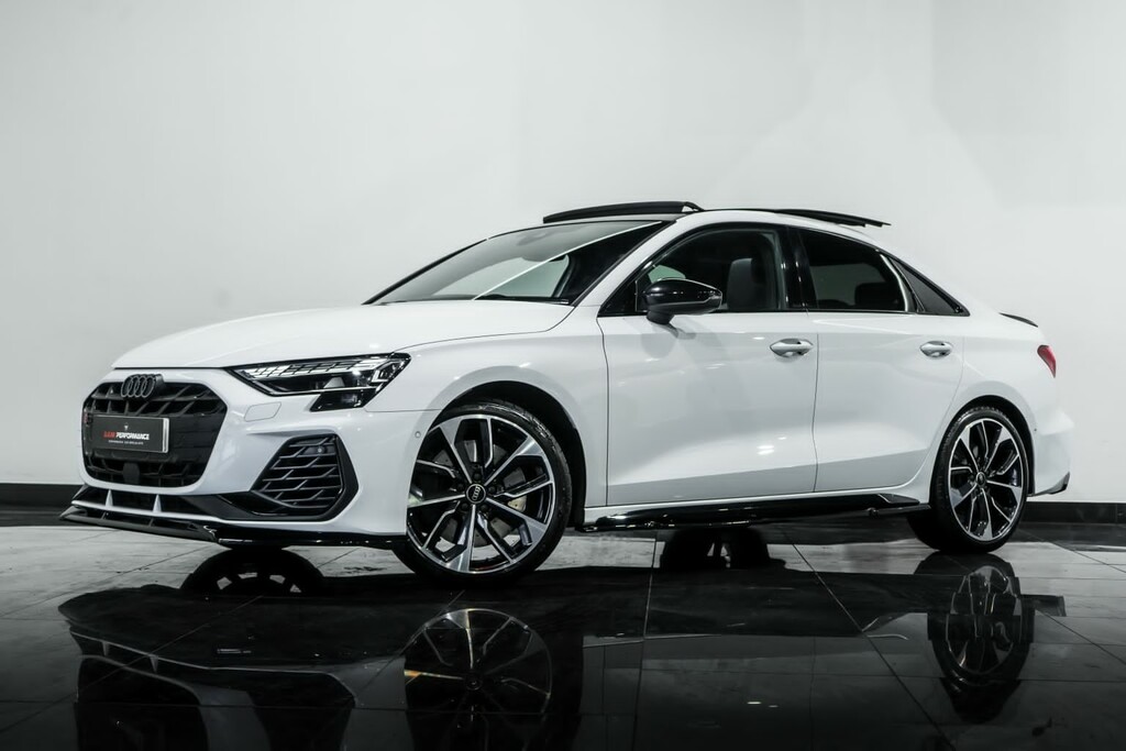 Audi S3 Saloon 2.0 Tfsi Black Edition 202424 FV24YZP White #2