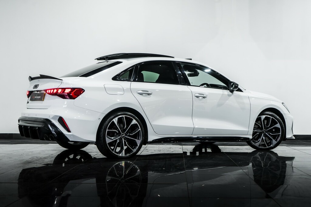 Audi S3 Saloon 2.0 Tfsi Black Edition 202424 FV24YZP White #3