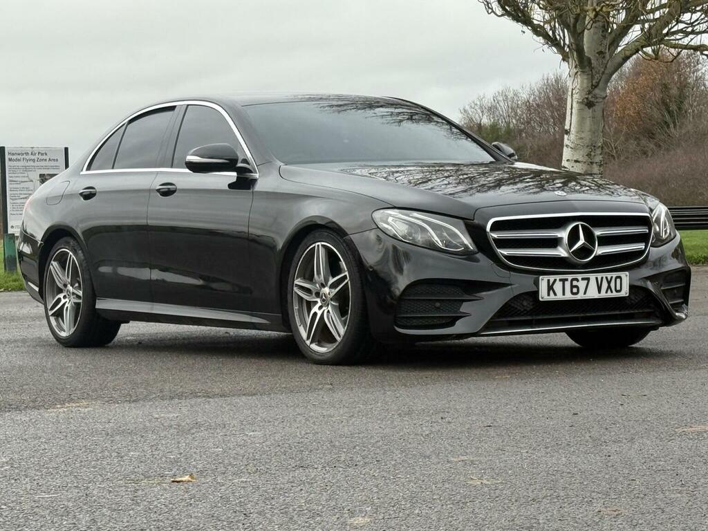 Mercedes-Benz E Class Saloon 2.0 E220d Amg Line G-tronic Euro 6 Ss 4 Black