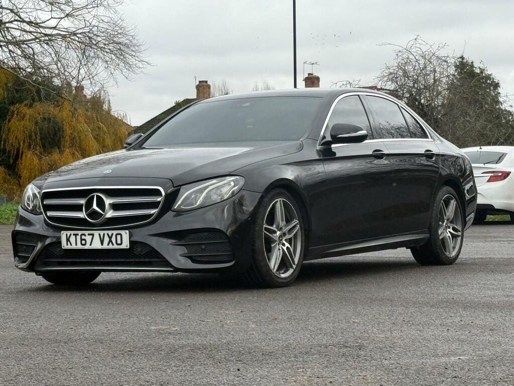 Mercedes-Benz E Class Saloon 2.0 E220d Amg Line G-tronic Euro 6 Ss 4 KT67VXO Black #3