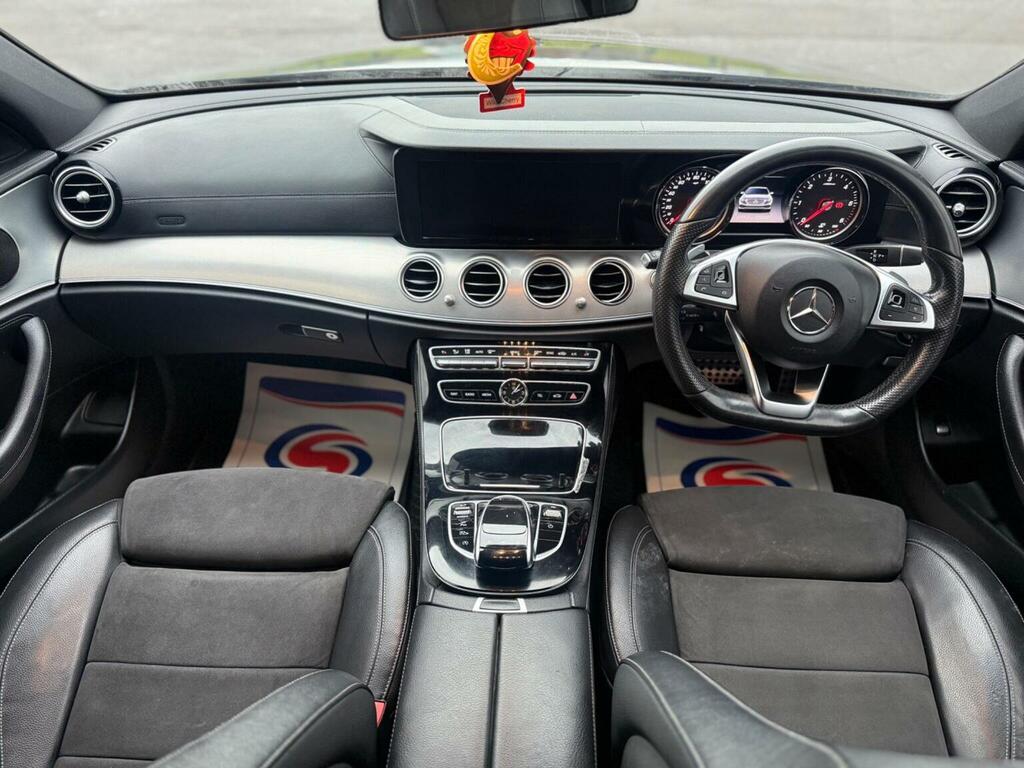 Mercedes-Benz E Class Saloon 2.0 E220d Amg Line G-tronic Euro 6 Ss 4 KT67VXO Black #2