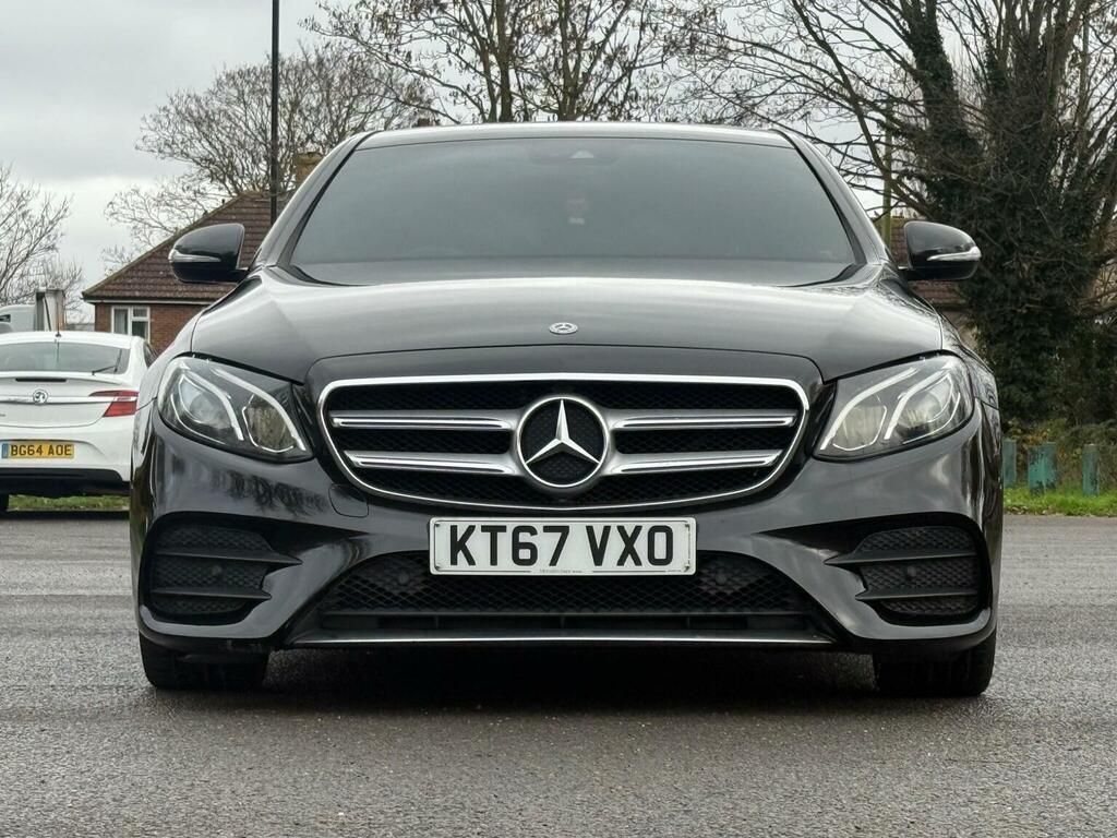 Mercedes-Benz E Class Saloon 2.0 E220d Amg Line G-tronic Euro 6 Ss 4 KT67VXO Black #6