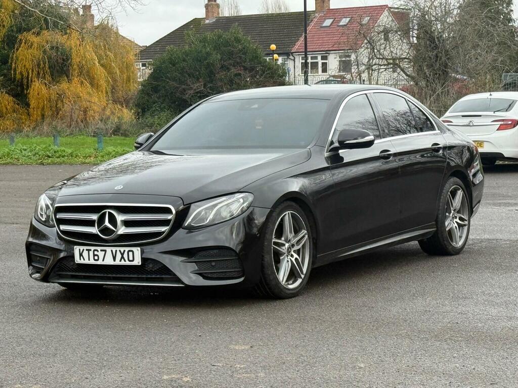 Mercedes-Benz E Class Saloon 2.0 E220d Amg Line G-tronic Euro 6 Ss 4 KT67VXO Black #5