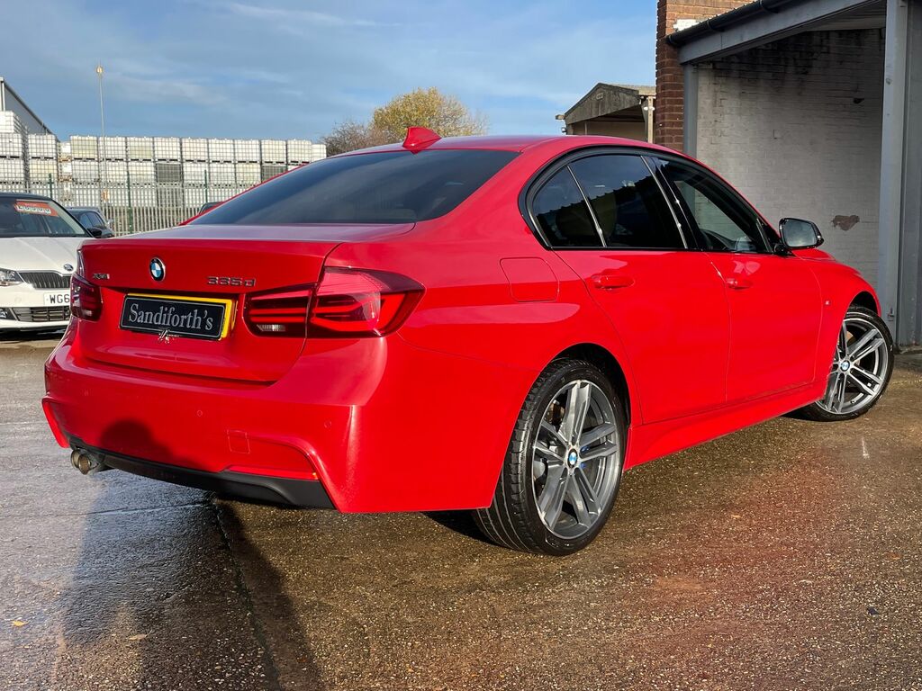 BMW 3 Series 3.0 335D M Sport Shadow Edition Saloon NL18VFD Red #5
