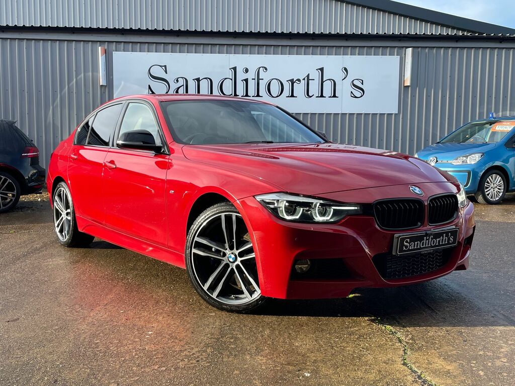 BMW 3 Series 3.0 335D M Sport Shadow Edition Saloon Red
