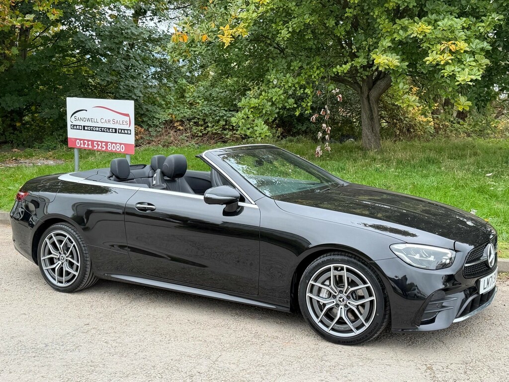 Mercedes-Benz E Class 2.0 H Mhev Amg Line Premium Cabriolet G-tronic LM71SVL Black #2