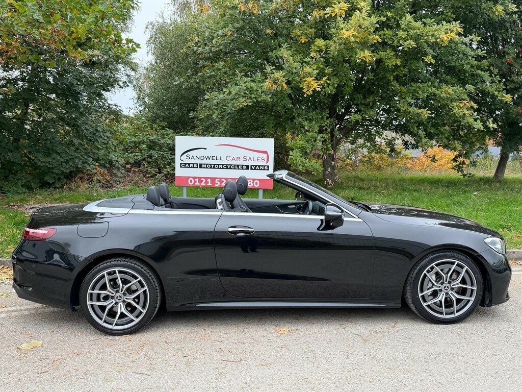Mercedes-Benz E Class 2.0 H Mhev Amg Line Premium Cabriolet G-tronic LM71SVL Black #6