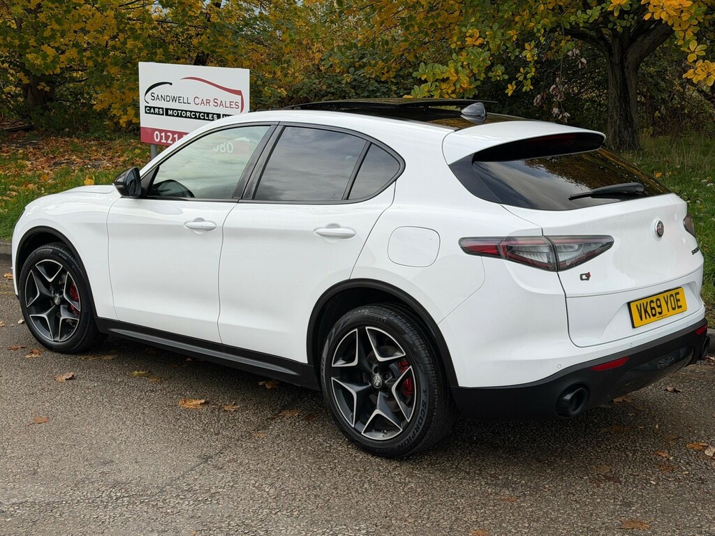 Alfa Romeo Stelvio 2.0T Ti Q4 Awd Euro 6 Ss White #3