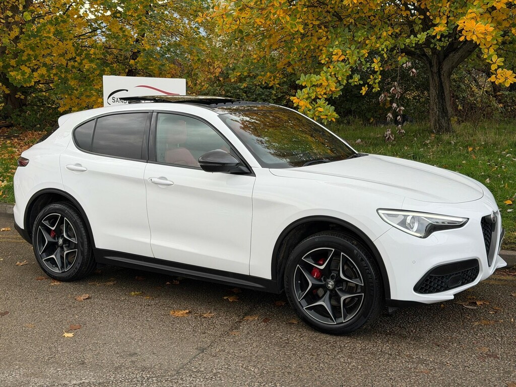 Alfa Romeo Stelvio 2.0T Ti Q4 Awd Euro 6 Ss White #2