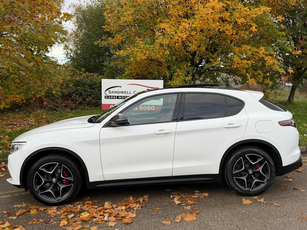 Alfa Romeo Stelvio 2.0T Ti Q4 Awd Euro 6 Ss White #5