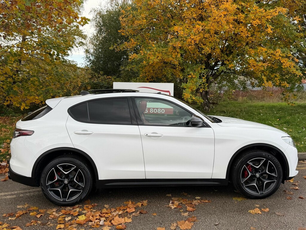 Alfa Romeo Stelvio 2.0T Ti Q4 Awd Euro 6 Ss White #6