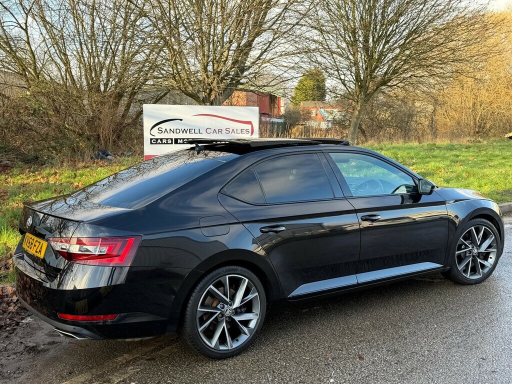 Skoda Superb 2.0 Tsi Sportline Dsg 4Wd Euro 6 Ss Black #4