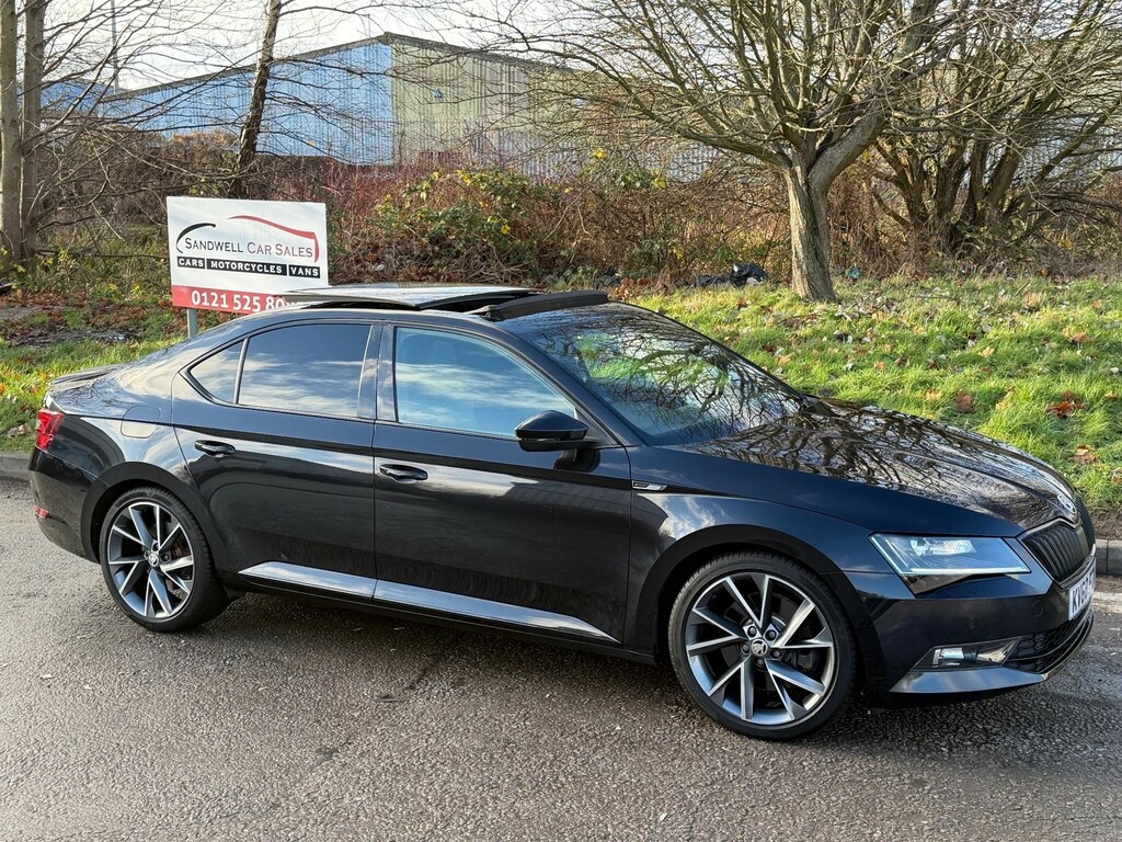 Skoda Superb 2.0 Tsi Sportline Dsg 4Wd Euro 6 Ss Black #2