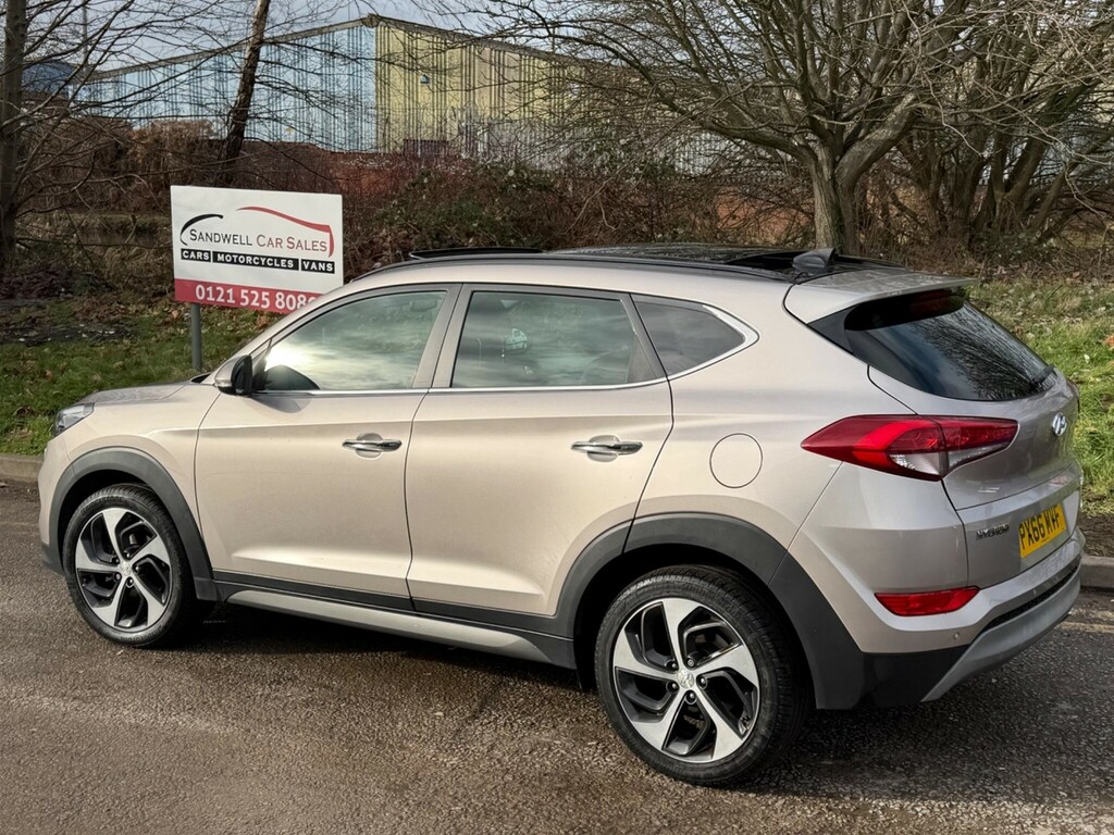 Hyundai Tucson 2.0 Crdi Premium Se 4Wd Euro 6 Beige #3