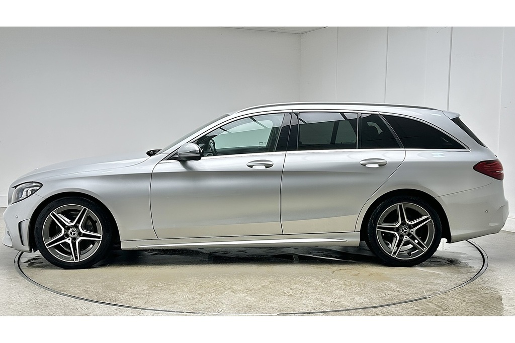 Mercedes-Benz C Class C300d Amg Line KT68KHU Silver #5