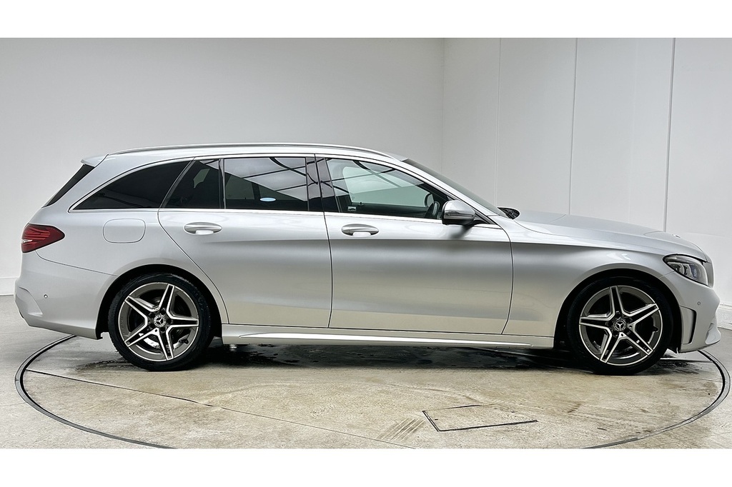 Mercedes-Benz C Class C300d Amg Line KT68KHU Silver #3