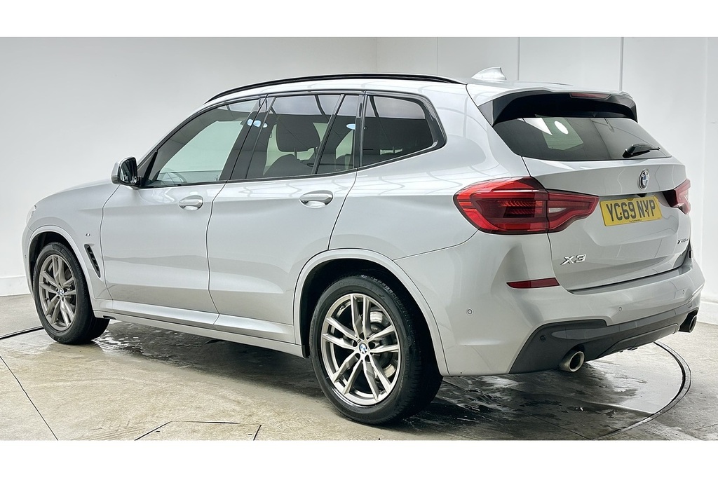 BMW X3 20I M Sport YC69NYP Silver #4