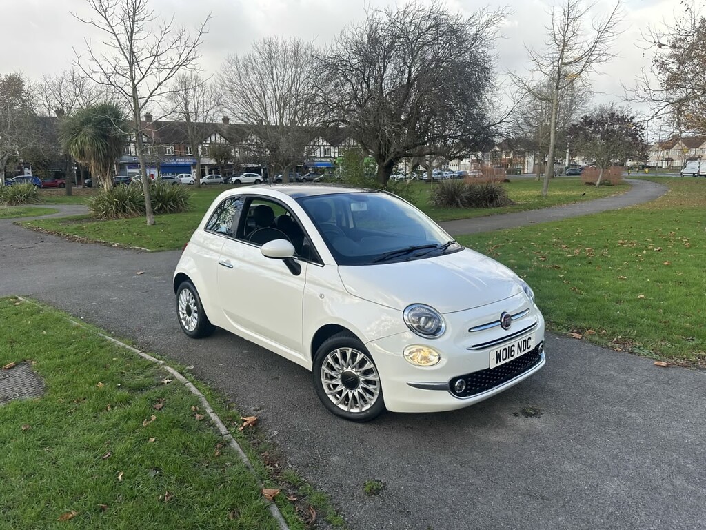 Fiat 500 Hatchback 1.2 500 My17 1.2 69Hp Lounge 201616 White