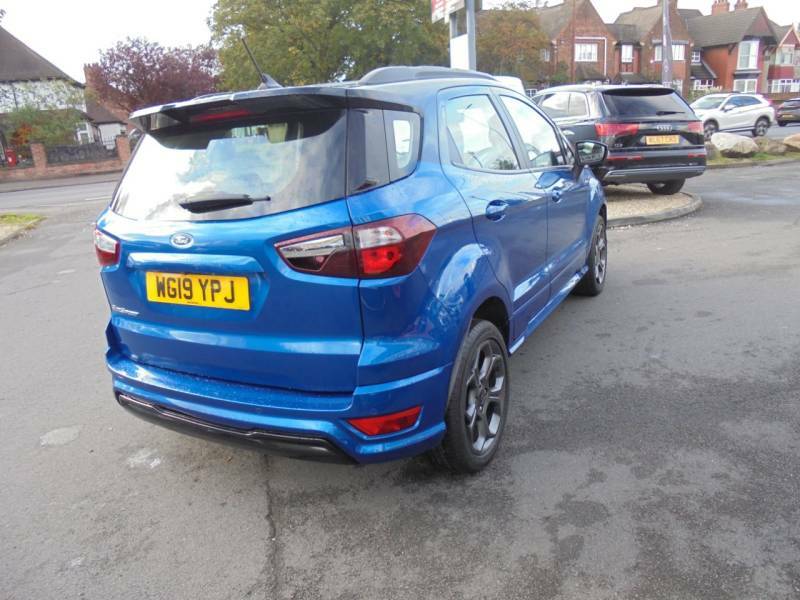 Ford Ecosport 1.0 Ecoboost St-line - 2019 19 WG19YPJ Blue #4